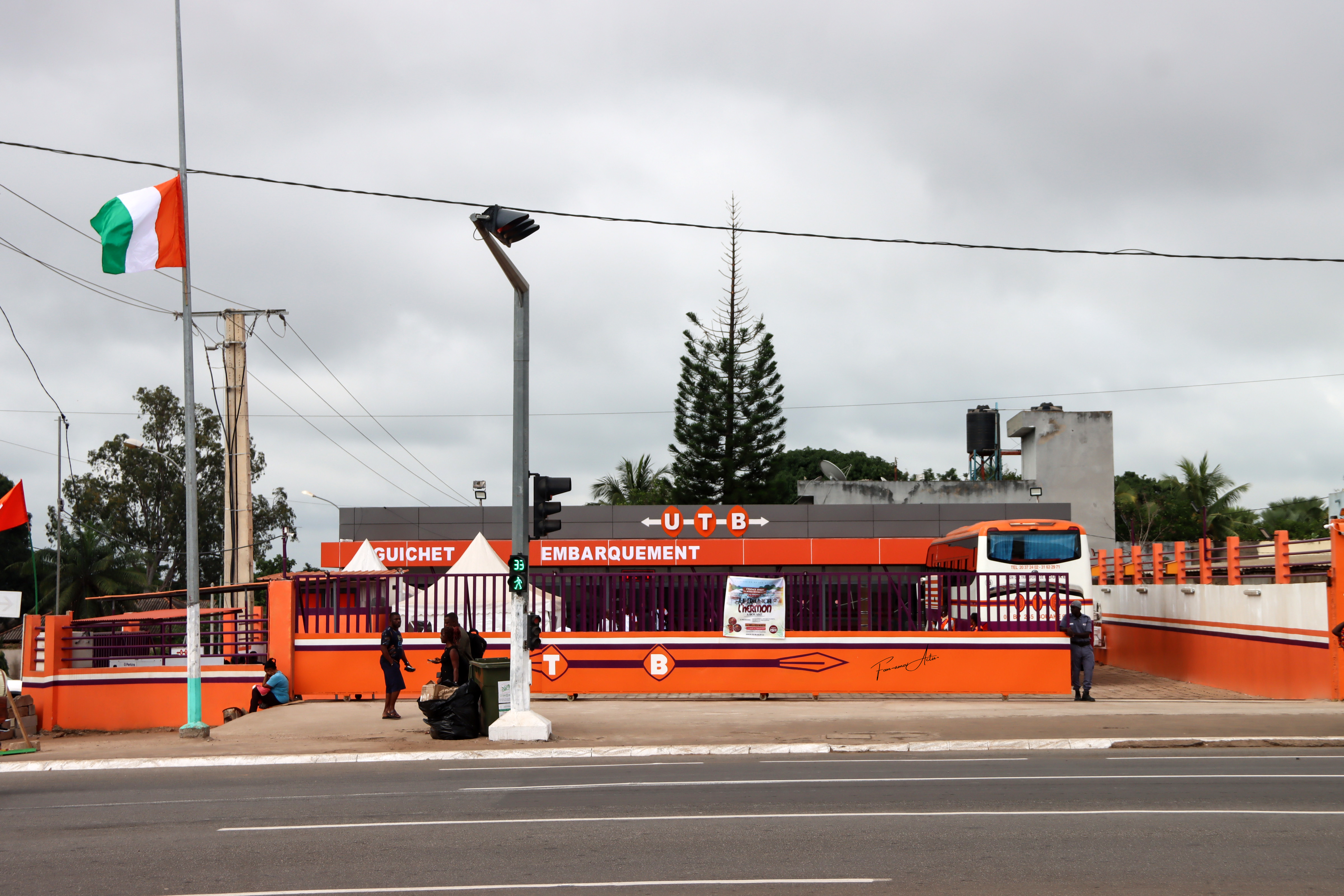 FOMAMOV Bouaké : Premier départ depuis la nouvelle gare UTB Express de N’Gattakro